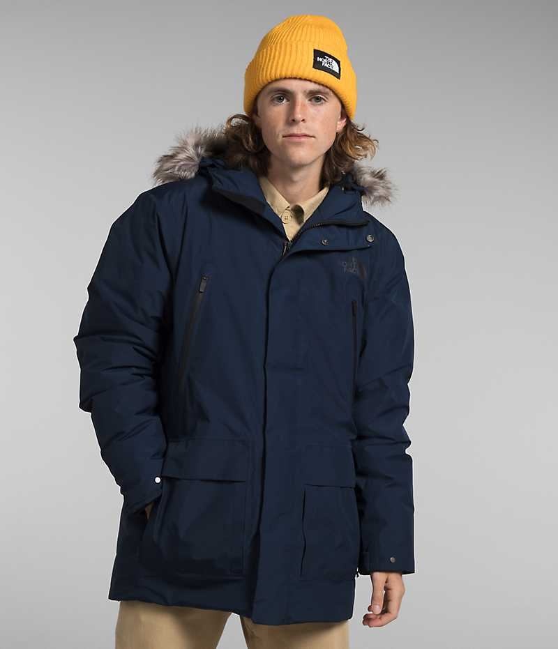 The North Face Arctic GTX Parka Herre Marineblå | NORGE IYPRHS