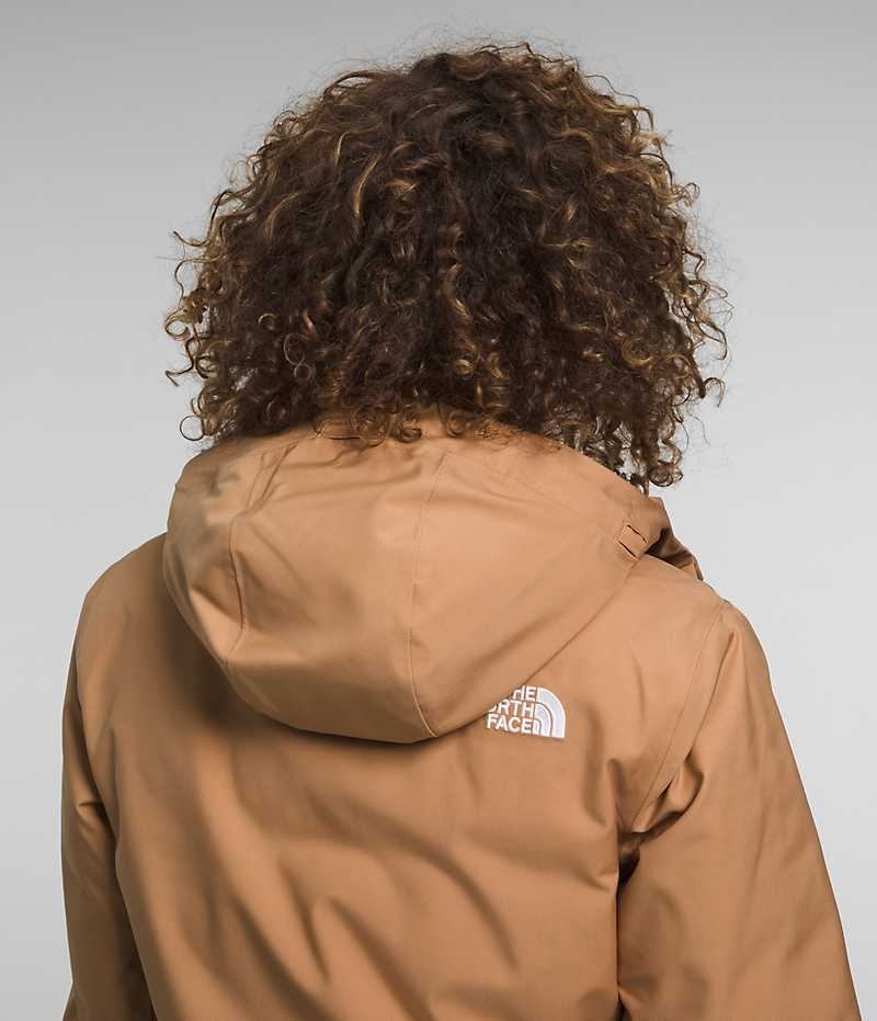 The North Face Arctic Parka Dame Brune | NORGE AHTFIS