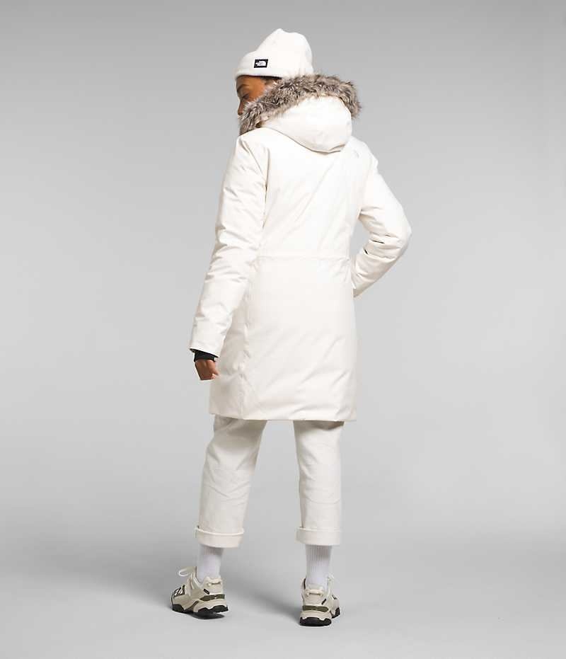 The North Face Arctic Parka Dame Hvite | OSLO FNJOVM