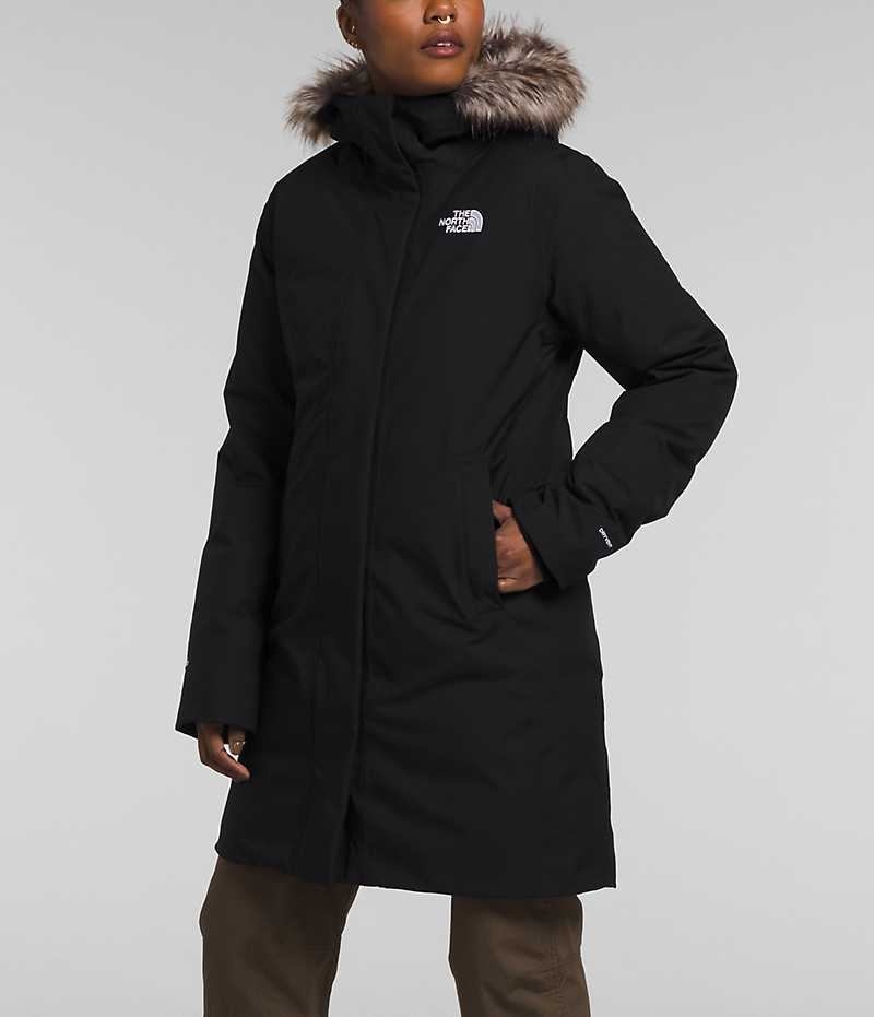 The North Face Arctic Parka Dame Svarte | OSLO DFTWEV