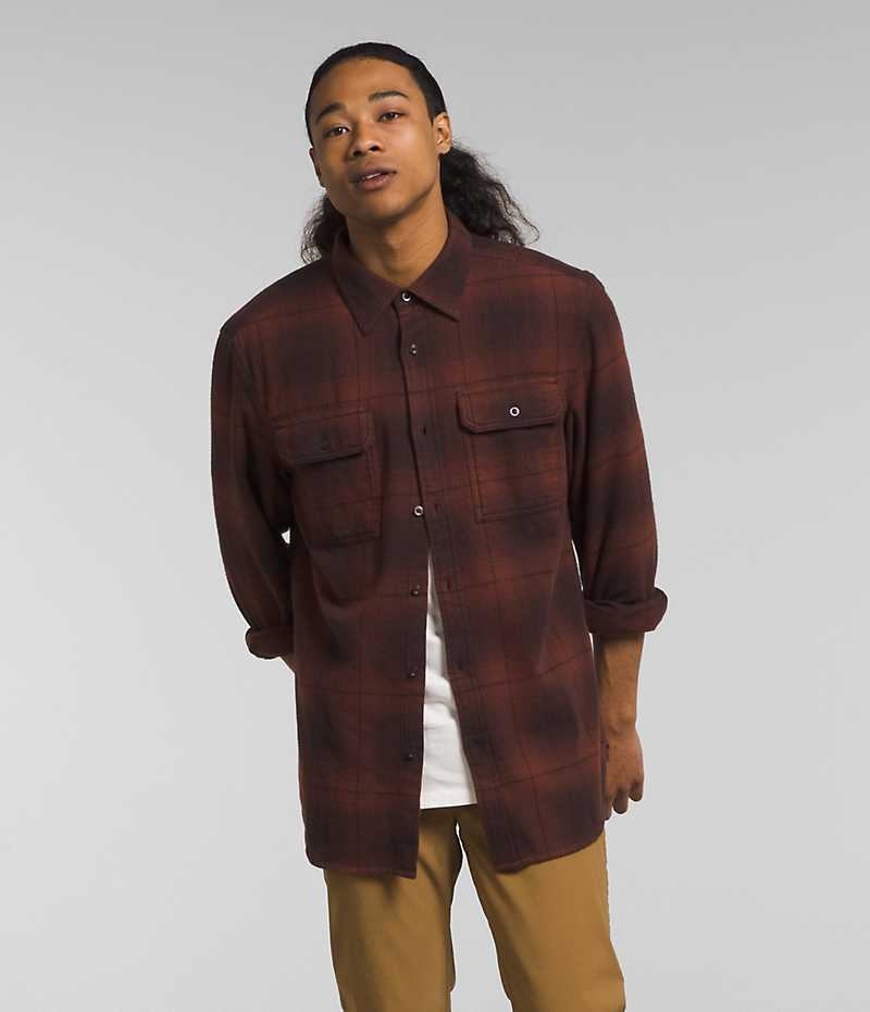 The North Face Arroyo Flannel Skjorte Herre Brune | NORGE JTYBIL