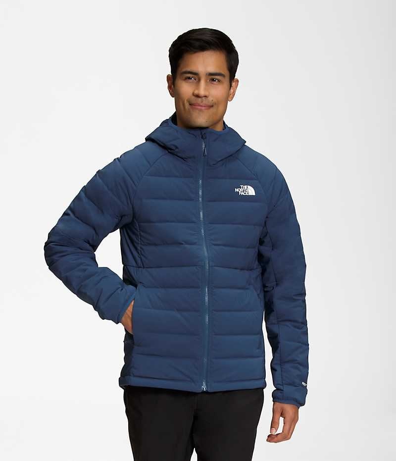 The North Face Belleview Stretch Hoodie Dunjakke Herre Blå | OSLO VRGLTF