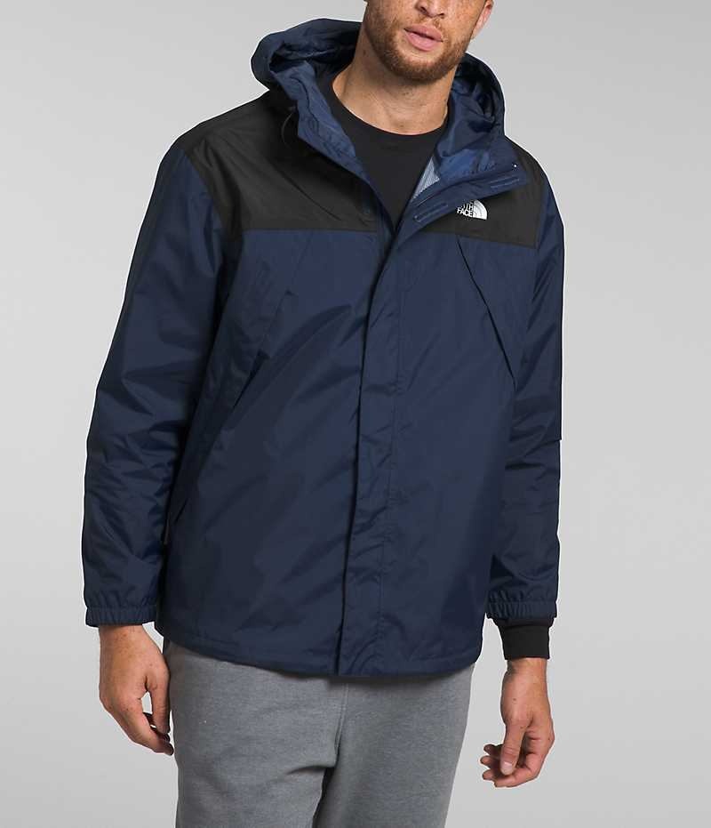 The North Face Big Antora Regnjakke Herre Marineblå Svarte | OSLO HKUDYL