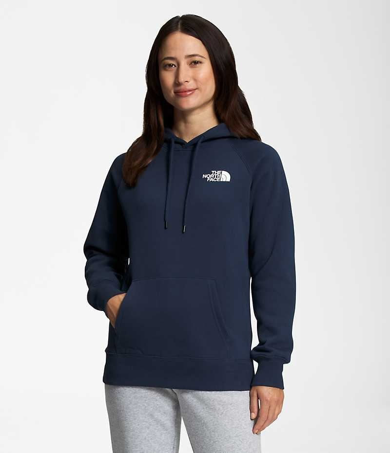 The North Face Box NSE Pullover Hettegenser Dame Marineblå | OSLO OCAGDT