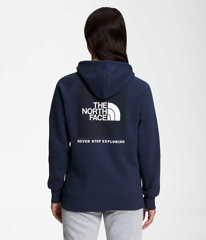 The North Face Box NSE Pullover Hettegenser Dame Marineblå | OSLO OCAGDT