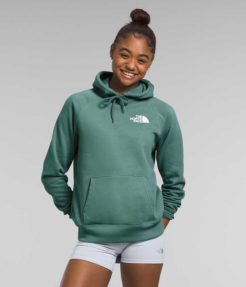 The North Face Box NSE Pullover Hettegenser Dame Grønn | OSLO JCAKQV