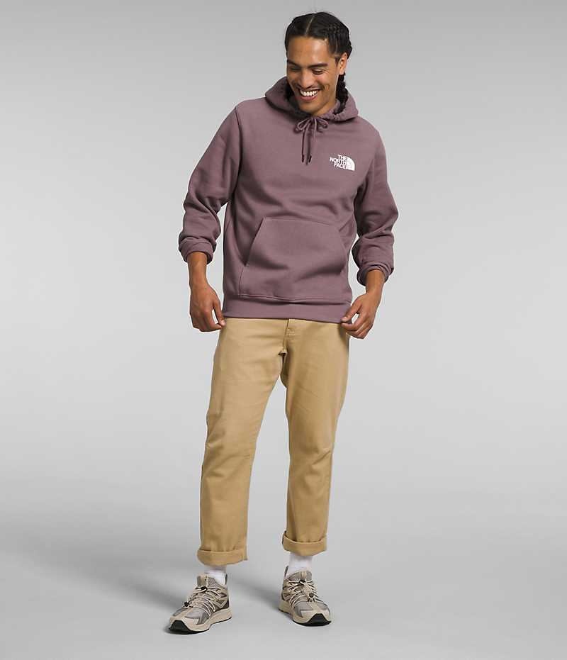 The North Face Box NSE Pullover Hettegenser Herre Fuchsia | OSLO KESLMW