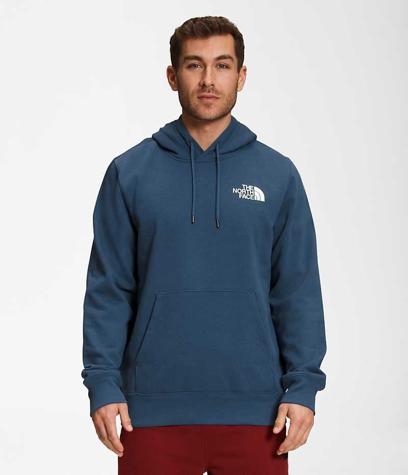 The North Face Box NSE Pullover Hettegenser Herre Blå | OSLO WPMDCU