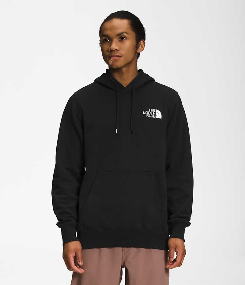 The North Face Box NSE Pullover Hettegenser Herre Svarte | NORGE KEVXZU