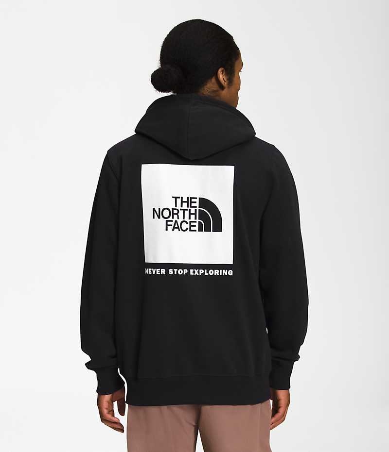 The North Face Box NSE Pullover Hettegenser Herre Svarte | NORGE KEVXZU