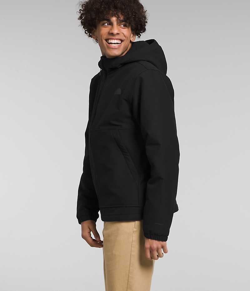 The North Face Camden Thermal Hoodie Softshell Jakke Herre Svarte | OSLO NKUYRF