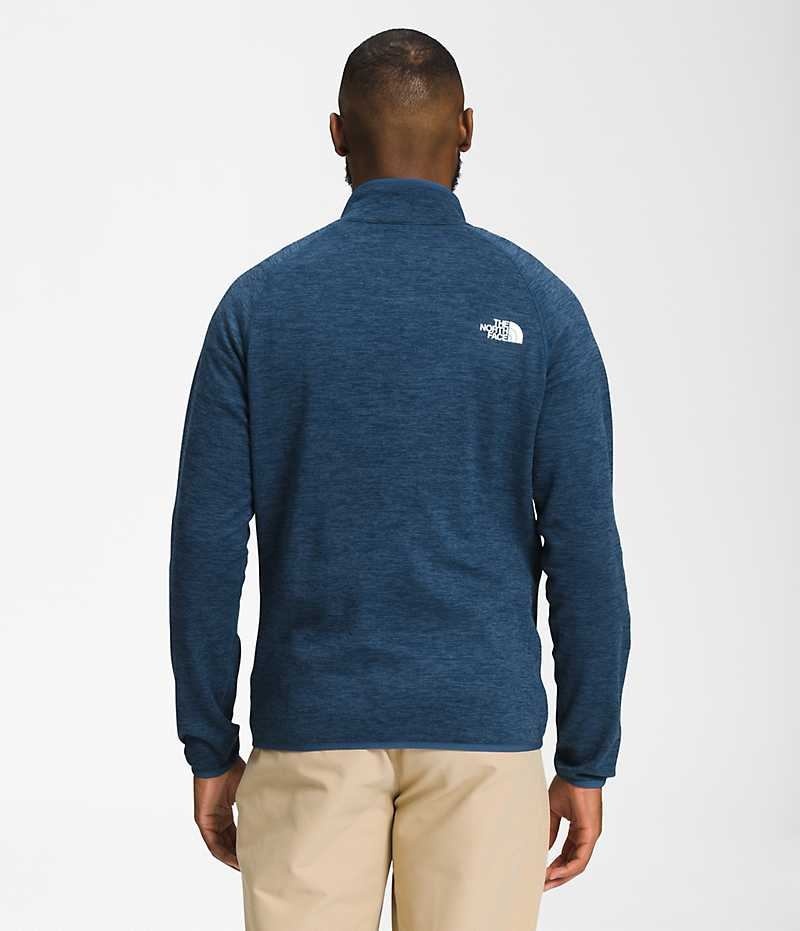 The North Face Canyonlands Full-Zip Fleecejakker Herre Blå | NORGE NQZIAO