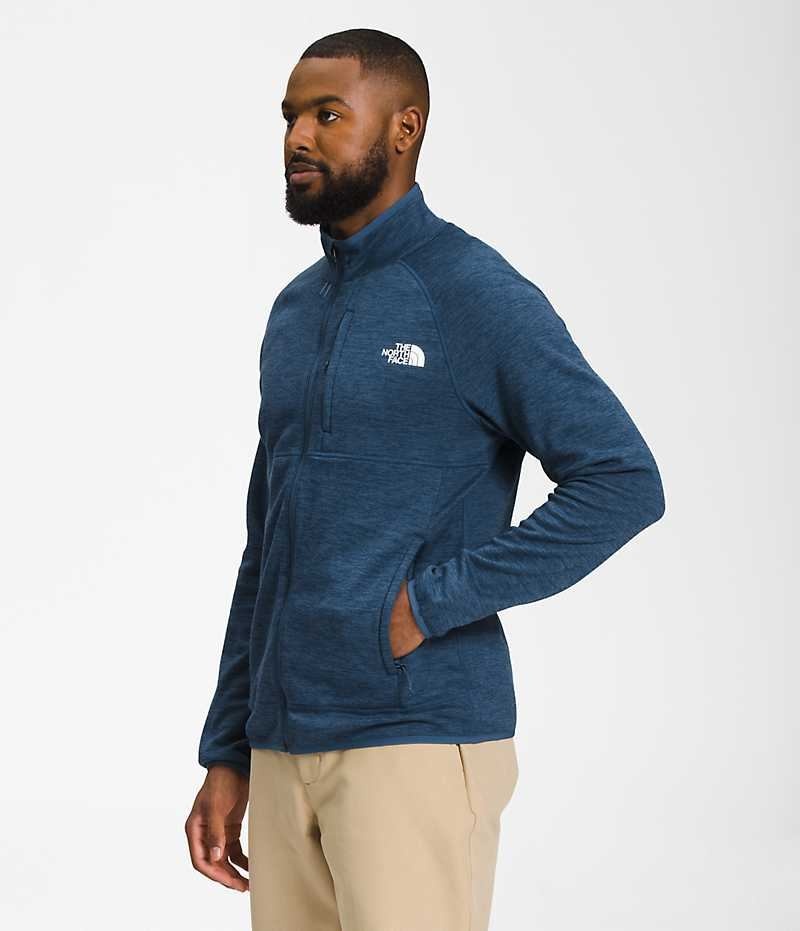 The North Face Canyonlands Full-Zip Fleecejakker Herre Blå | NORGE NQZIAO