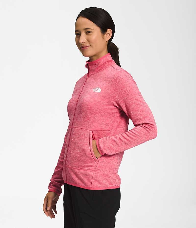 The North Face Canyonlands Full-Zip Fleecejakker Dame Rosa | NORGE CNEMWA