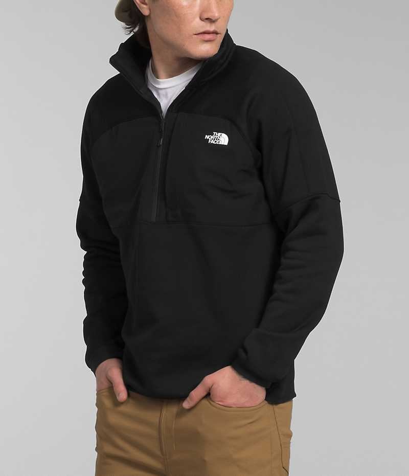 The North Face Canyonlands High Altitude ½-Zip Pullover Herre Svarte | NORGE SUJLOM