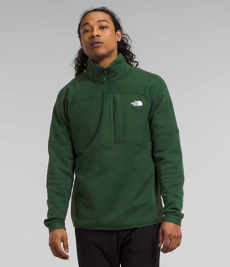 The North Face Canyonlands High Altitude ½-Zip Pullover Herre Grønn | OSLO GCONYB