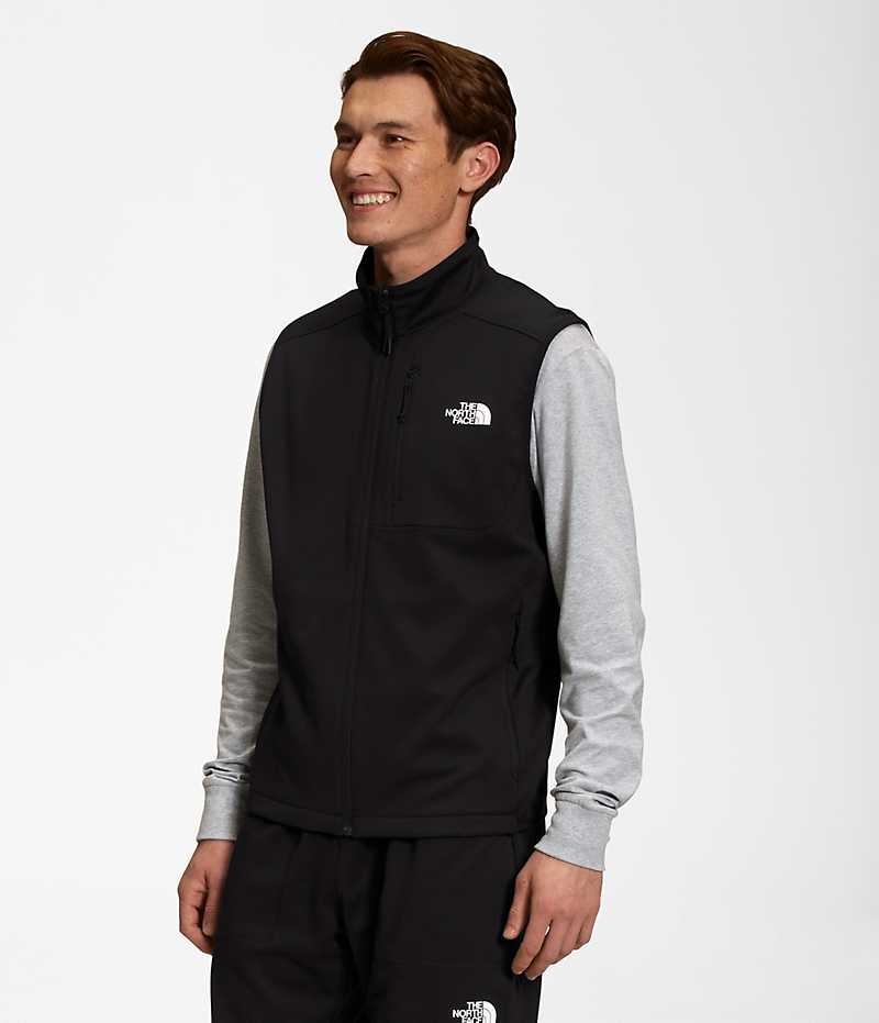 The North Face Canyonlands Vest Herre Svarte | NORGE SIXOYB