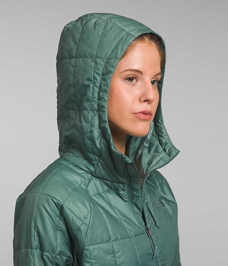 The North Face Circaloft Hoodie Dunjakke Dame Turkis | OSLO EIYOVZ