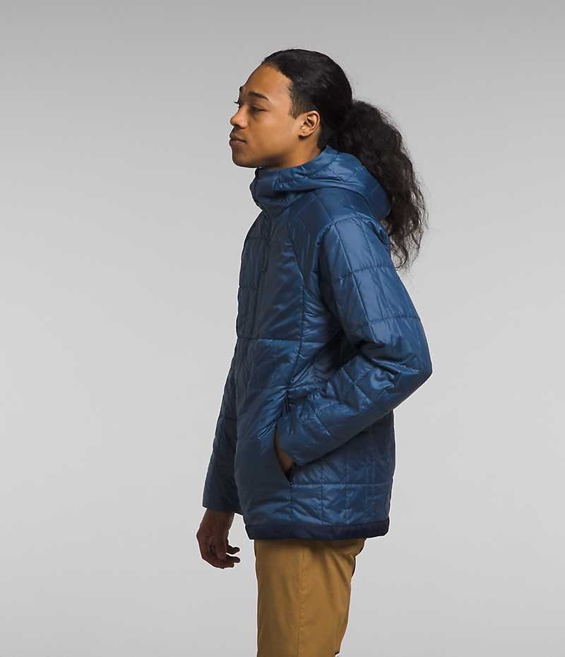 The North Face Circaloft ¼-Zip Pullover Dunjakke Herre Blå | OSLO HQWNZB