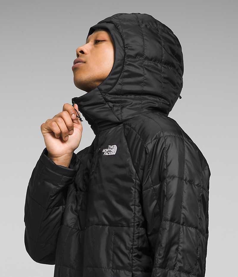 The North Face Circaloft ¼-Zip Pullover Dunjakke Herre Svarte | NORGE KFVESU