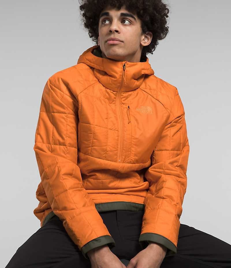 The North Face Circaloft ¼-Zip Pullover Dunjakke Herre Oransje | OSLO AORGSD