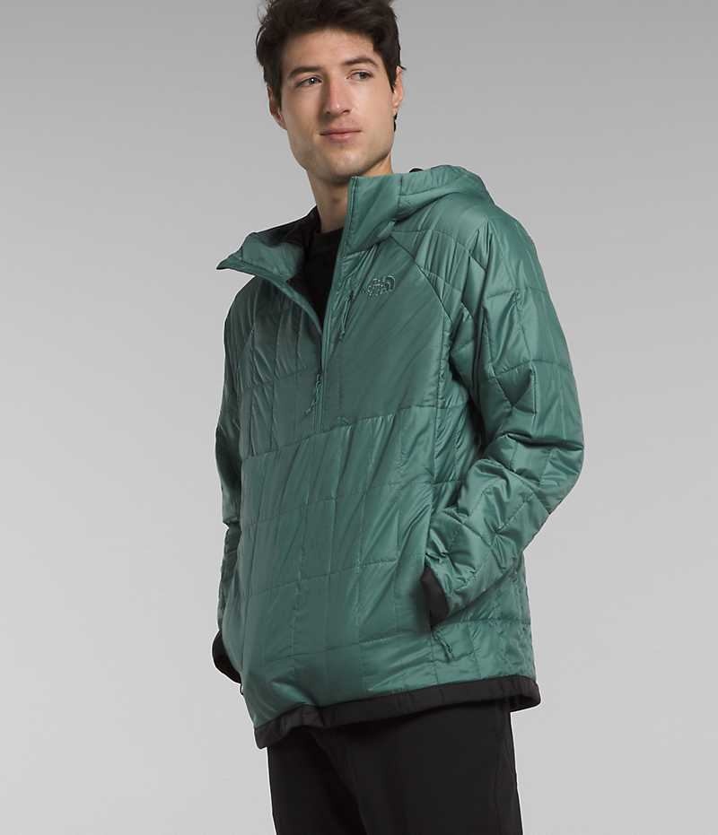 The North Face Circaloft ¼-Zip Pullover Dunjakke Herre Grønn | NORGE OCJSYD