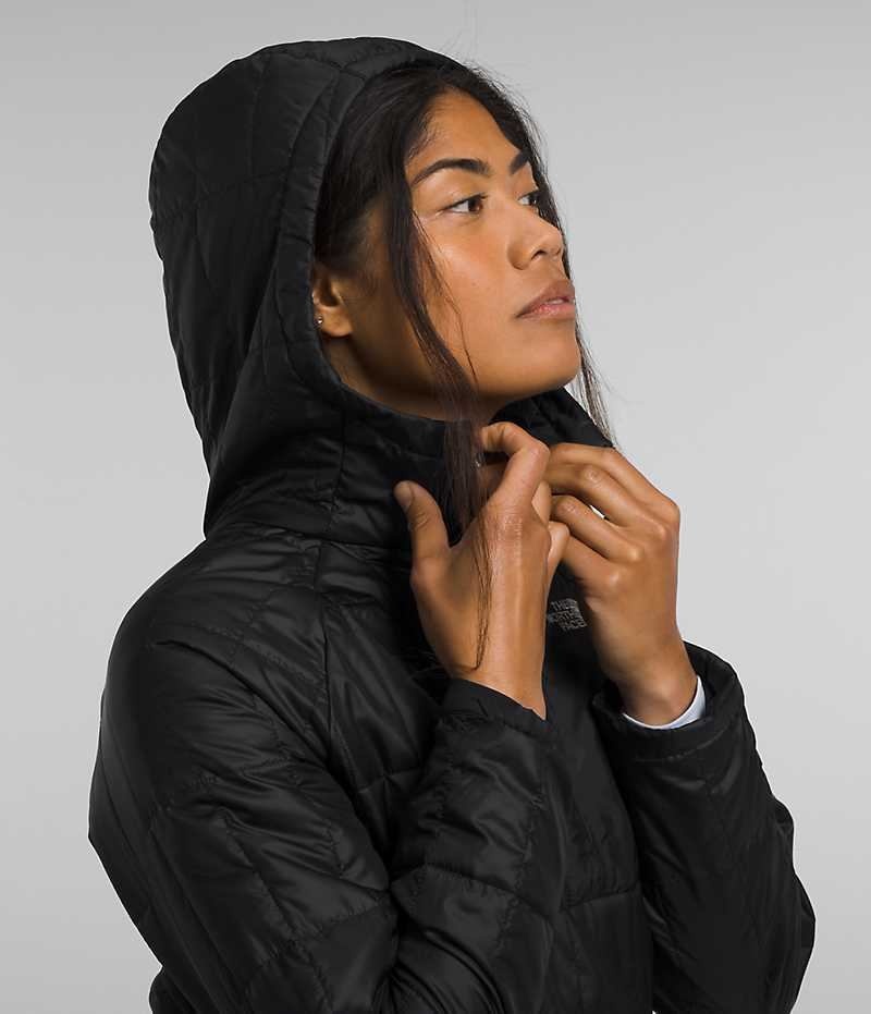 The North Face Circaloft ¼-Zip Pullover Dunjakke Dame Svarte | OSLO ZLHUVY