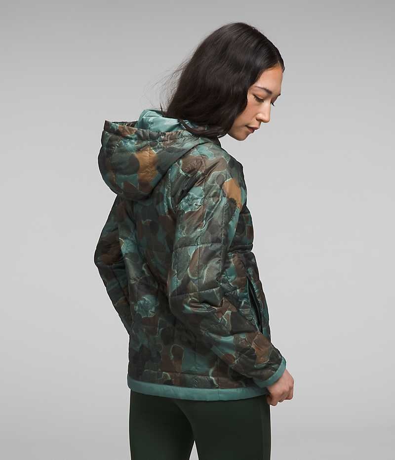 The North Face Circaloft ¼-Zip Pullover Dunjakke Dame Camouflage | OSLO MKAEZJ