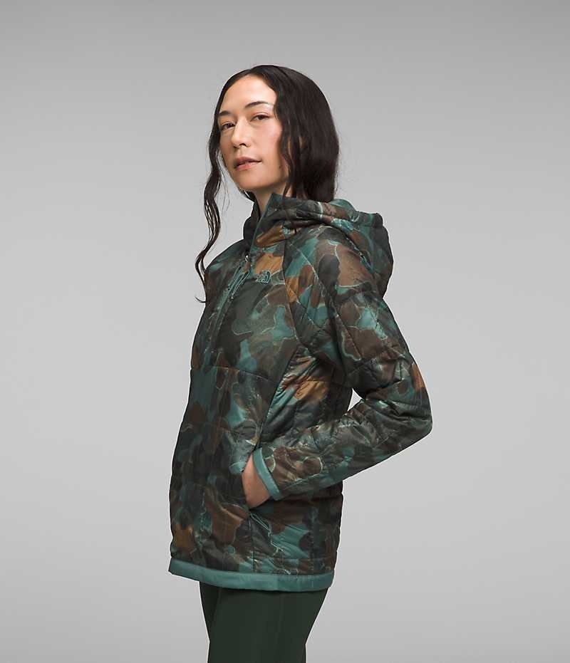 The North Face Circaloft ¼-Zip Pullover Dunjakke Dame Camouflage | OSLO MKAEZJ