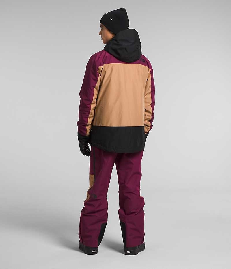 The North Face Clement Triclimate® Isolerte Jakker Herre Beige Fuchsia | OSLO APYDUW