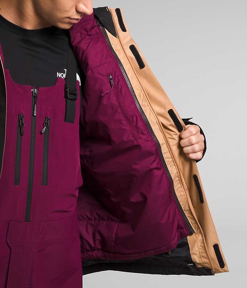 The North Face Clement Triclimate® Isolerte Jakker Herre Beige Fuchsia | OSLO APYDUW