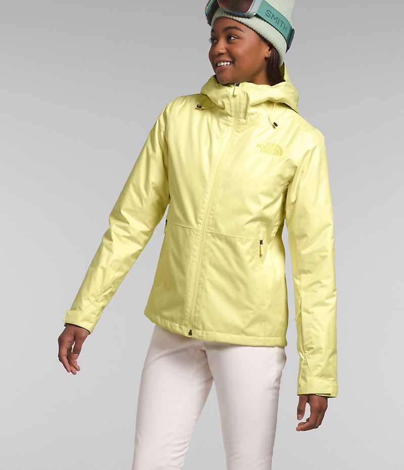 The North Face Clementine Triclimate® Isolerte Jakker Dame Gul | NORGE IBEZSQ