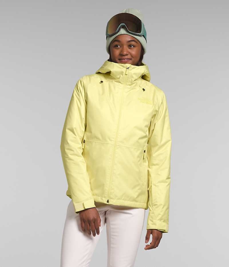 The North Face Clementine Triclimate® Isolerte Jakker Dame Gul | NORGE IBEZSQ