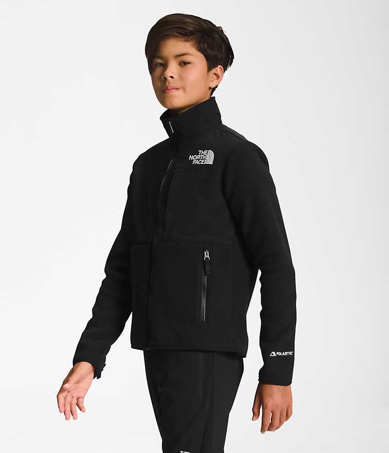 The North Face Denali Fleecejakker Gutt Svarte | NORGE IEFLXZ