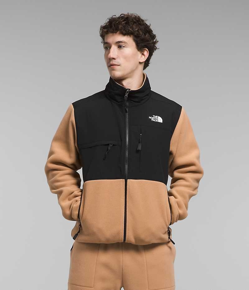 The North Face Denali Fleecejakker Herre Svarte Khaki | OSLO AZYIRK