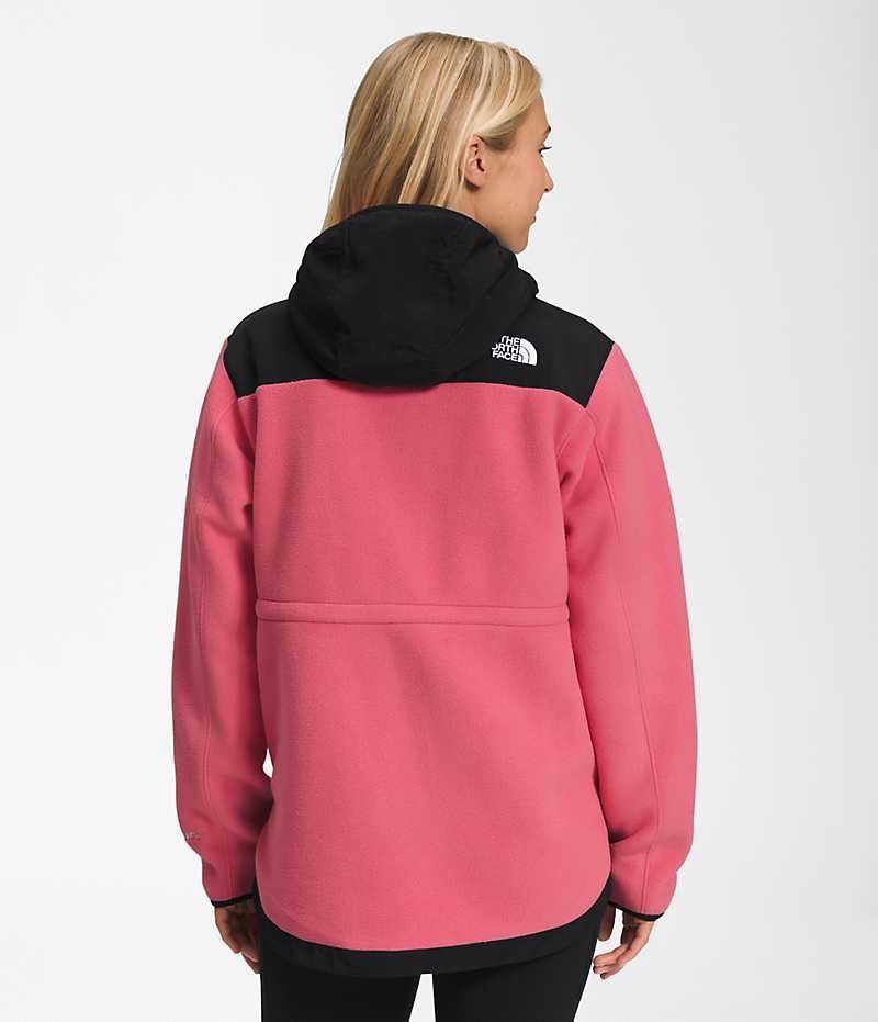 The North Face Denali Hoodie Fleecejakker Dame Rosa | NORGE UNKGJI