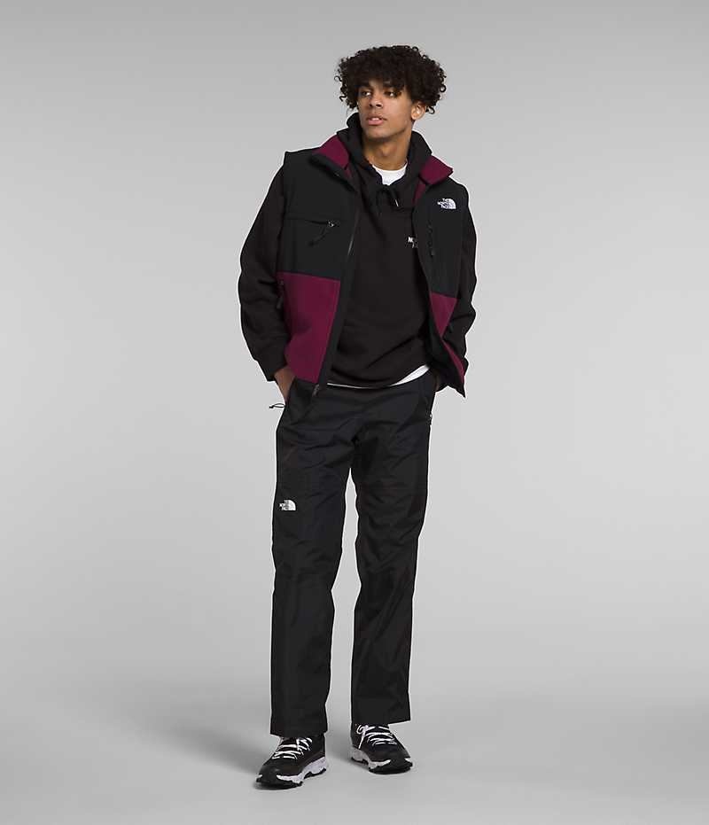 The North Face Denali Vest Herre Fuchsia Svarte | OSLO UKTOEY