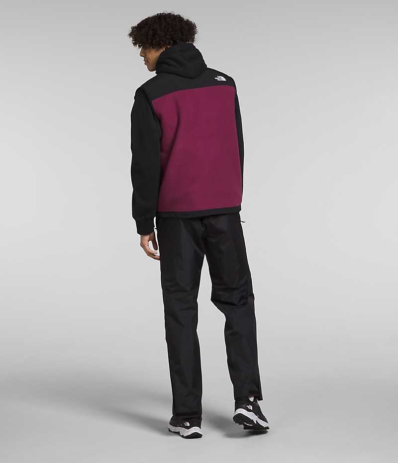 The North Face Denali Vest Herre Fuchsia Svarte | OSLO UKTOEY