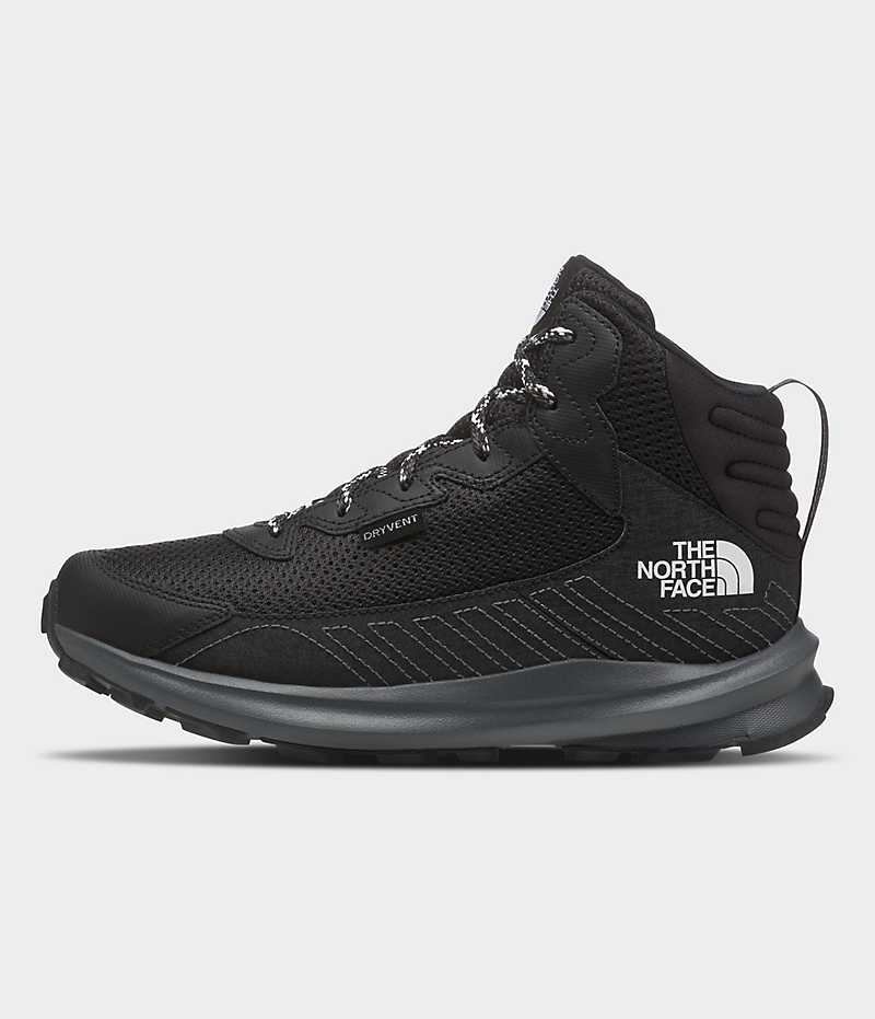 The North Face Fastpack Hiker Mid Vanntette Vinterstøvler Gutt Svarte | OSLO AWGQDB