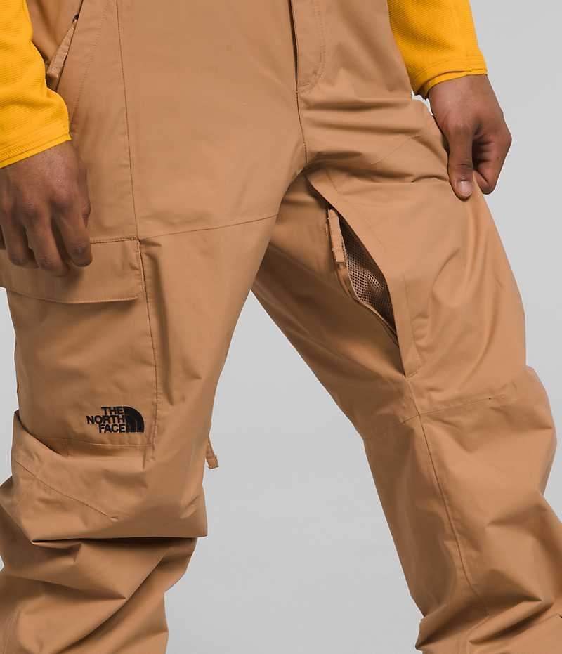 The North Face Freedom Bib Bukser Herre Khaki | OSLO TXFYOL