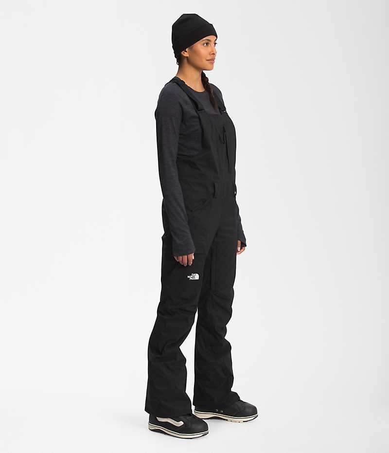 The North Face Freedom Insulated Bib Bukser Dame Svarte | OSLO IFJQKS