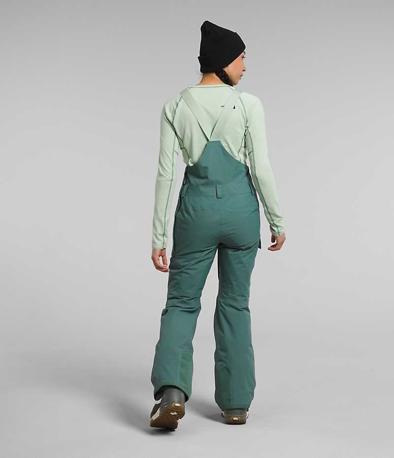 The North Face Freedom Insulated Bib Bukser Dame Grønn | OSLO WAVLUI