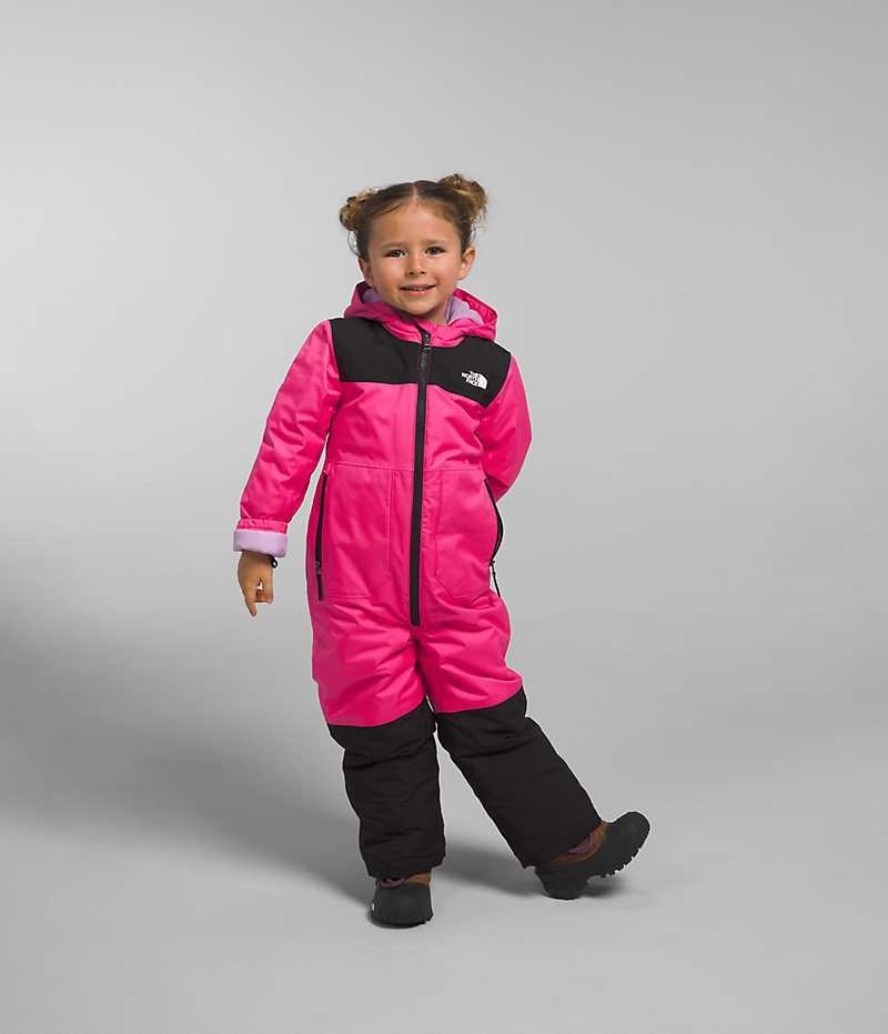 The North Face Freedom Snow Suit Dunjakke Jente Rosa | OSLO XSVJPB