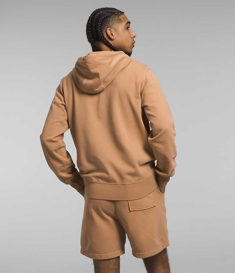 The North Face Garment Dye Hettegenser Herre Khaki | OSLO PFXZDJ