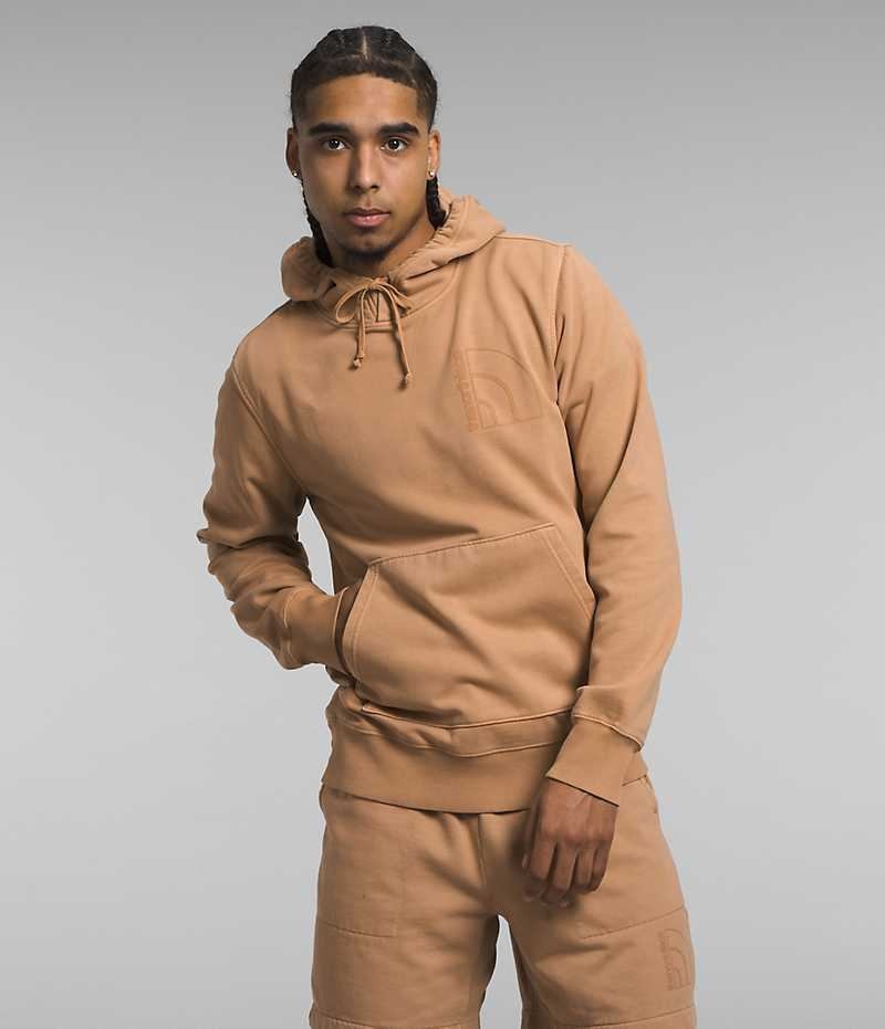 The North Face Garment Dye Hettegenser Herre Khaki | OSLO PFXZDJ