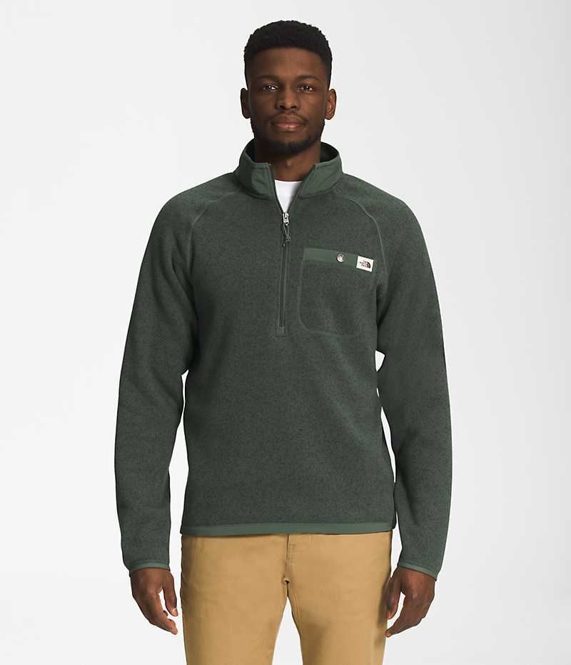 The North Face Gordon Lyons ¼-Zip Pullover Herre Grønn | OSLO KHYESM