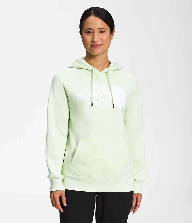 The North Face Half Dome Pullover Hettegenser Dame Mint | NORGE JNABQY