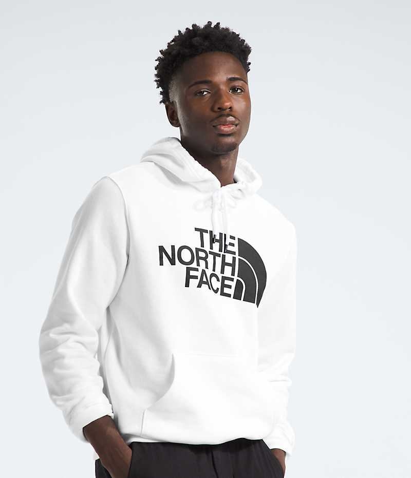 The North Face Half Dome Pullover Hettegenser Herre Hvite | OSLO KDULWB