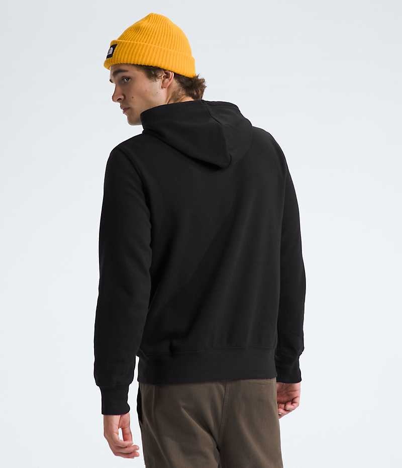 The North Face Half Dome Pullover Hettegenser Herre Svarte | NORGE EVRUBO