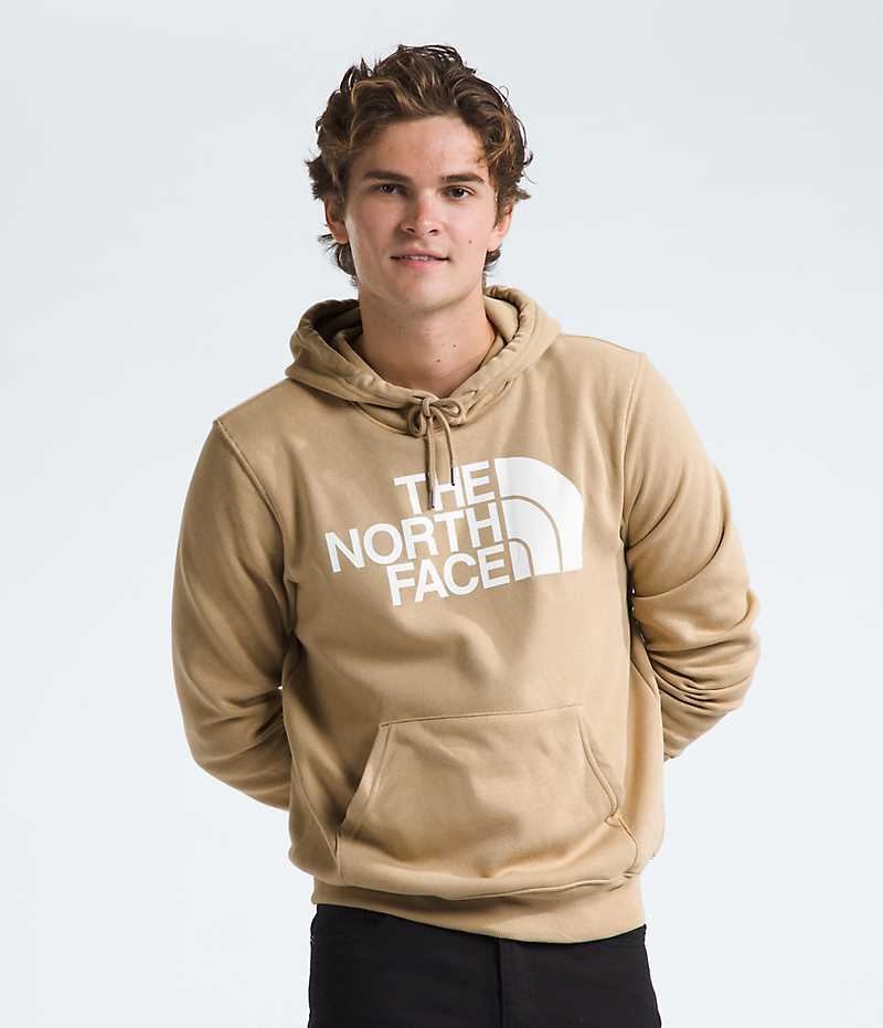 The North Face Half Dome Pullover Hettegenser Herre Khaki | NORGE LDQTAN